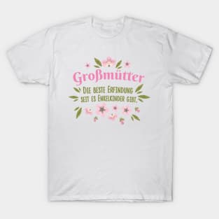 Großmütter beste Erfindung Enkelkinder T-Shirt